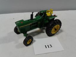 TOY TRACTOR JD 4020 WIDE FRONT DIESEL PRECISION SERIES