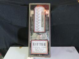 Ritter Funeral Home Advertising Thermometer