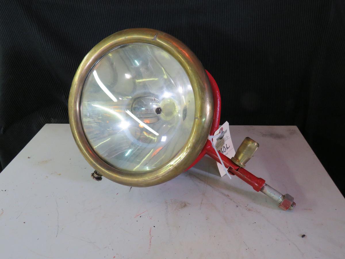 Vintage Brass Spotlight