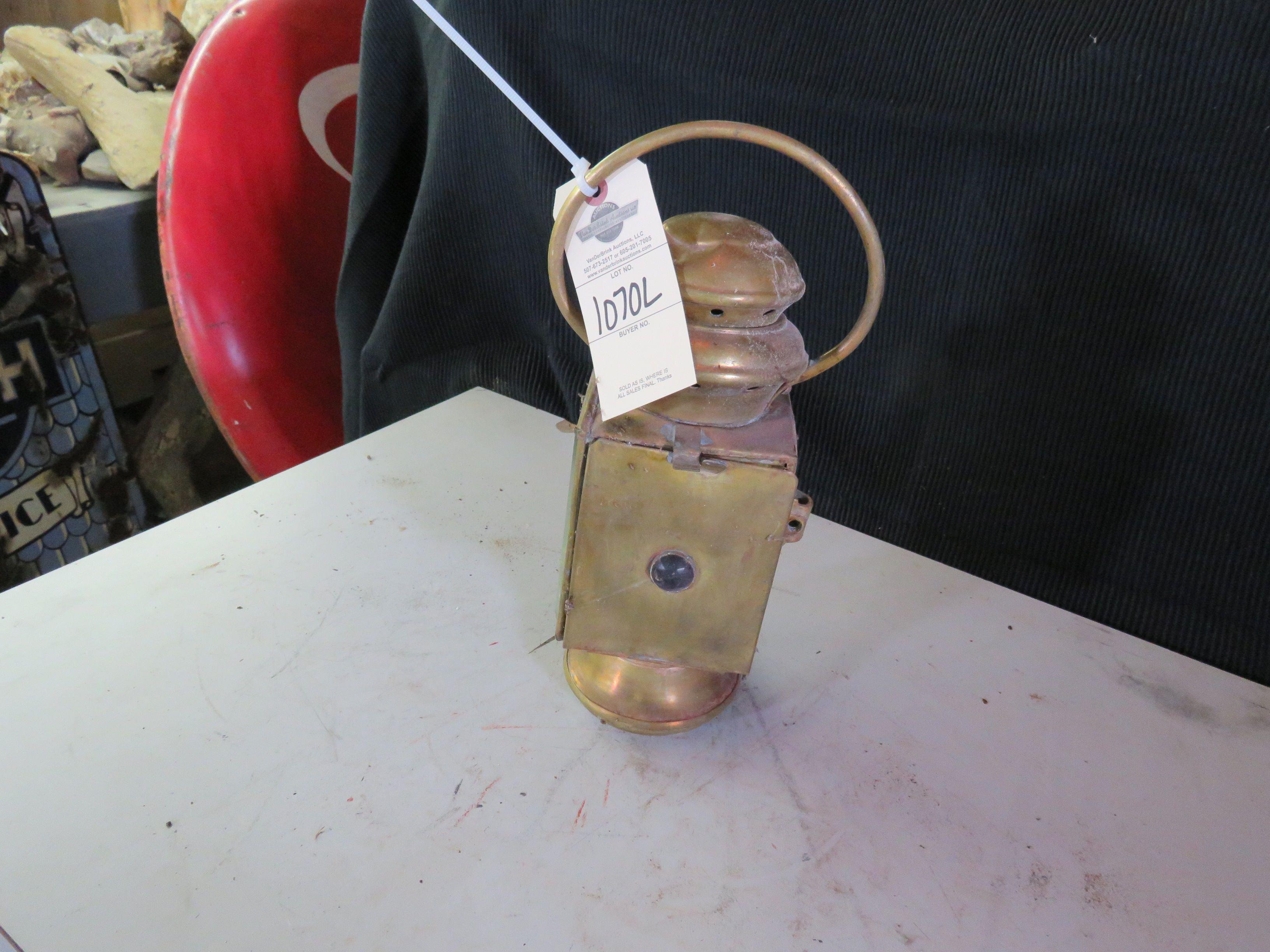 Brass Side Lamp