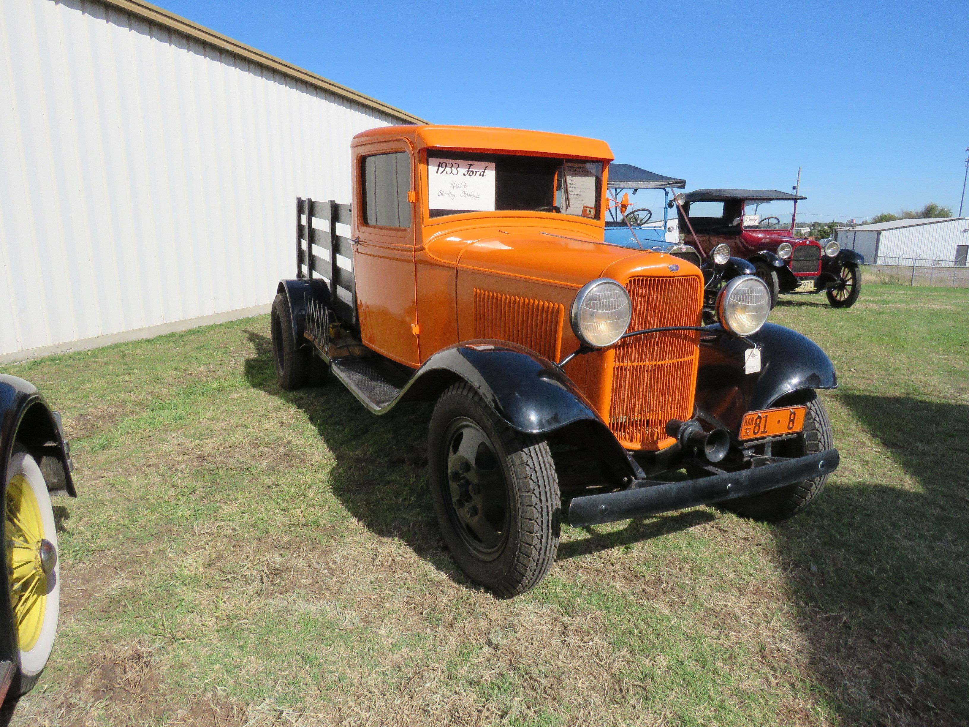 1933 1/2 Ford Model B Stake Bed Truck