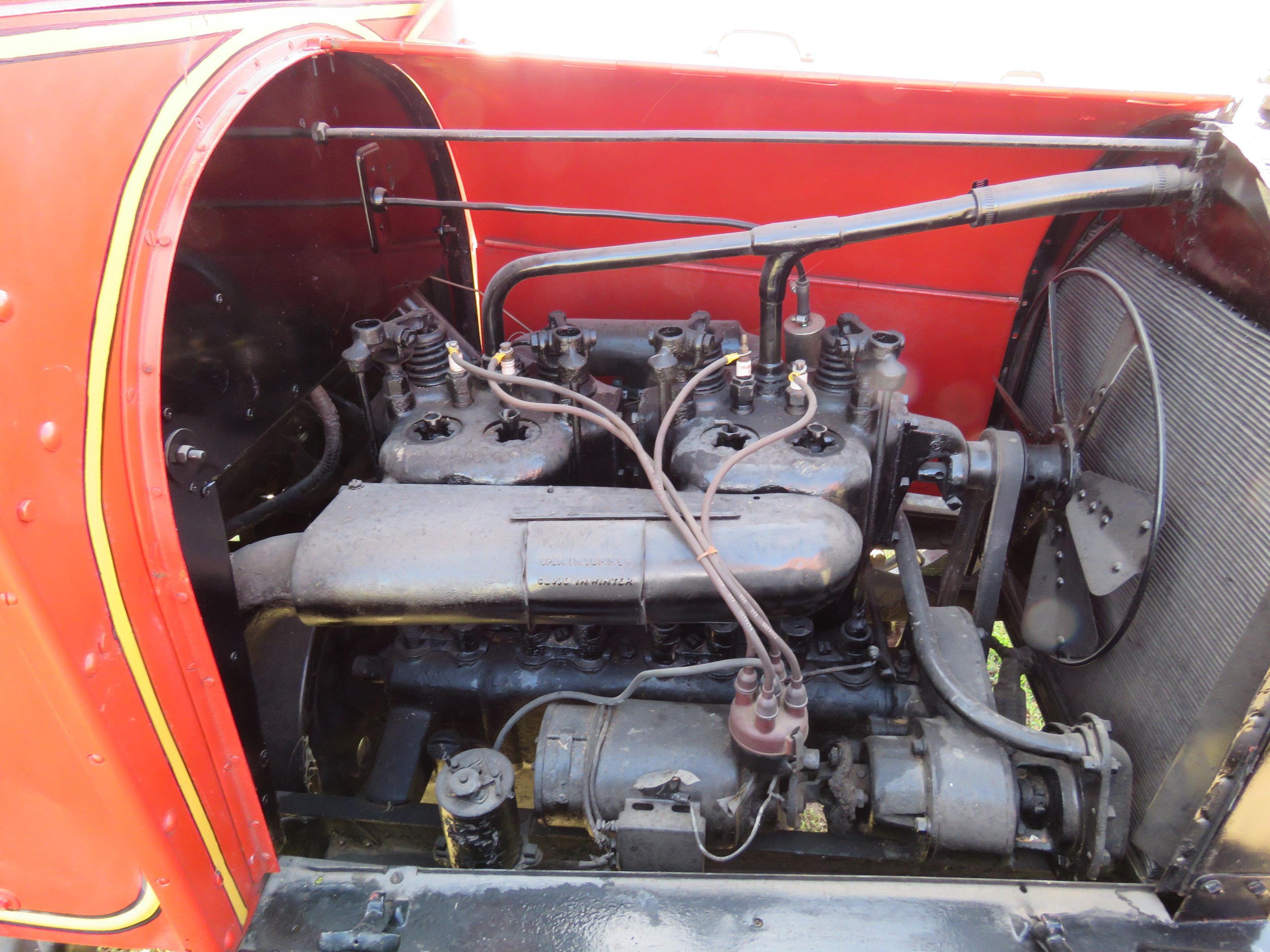 Rare 1920 REO Speedwagon Canopy Express Truck