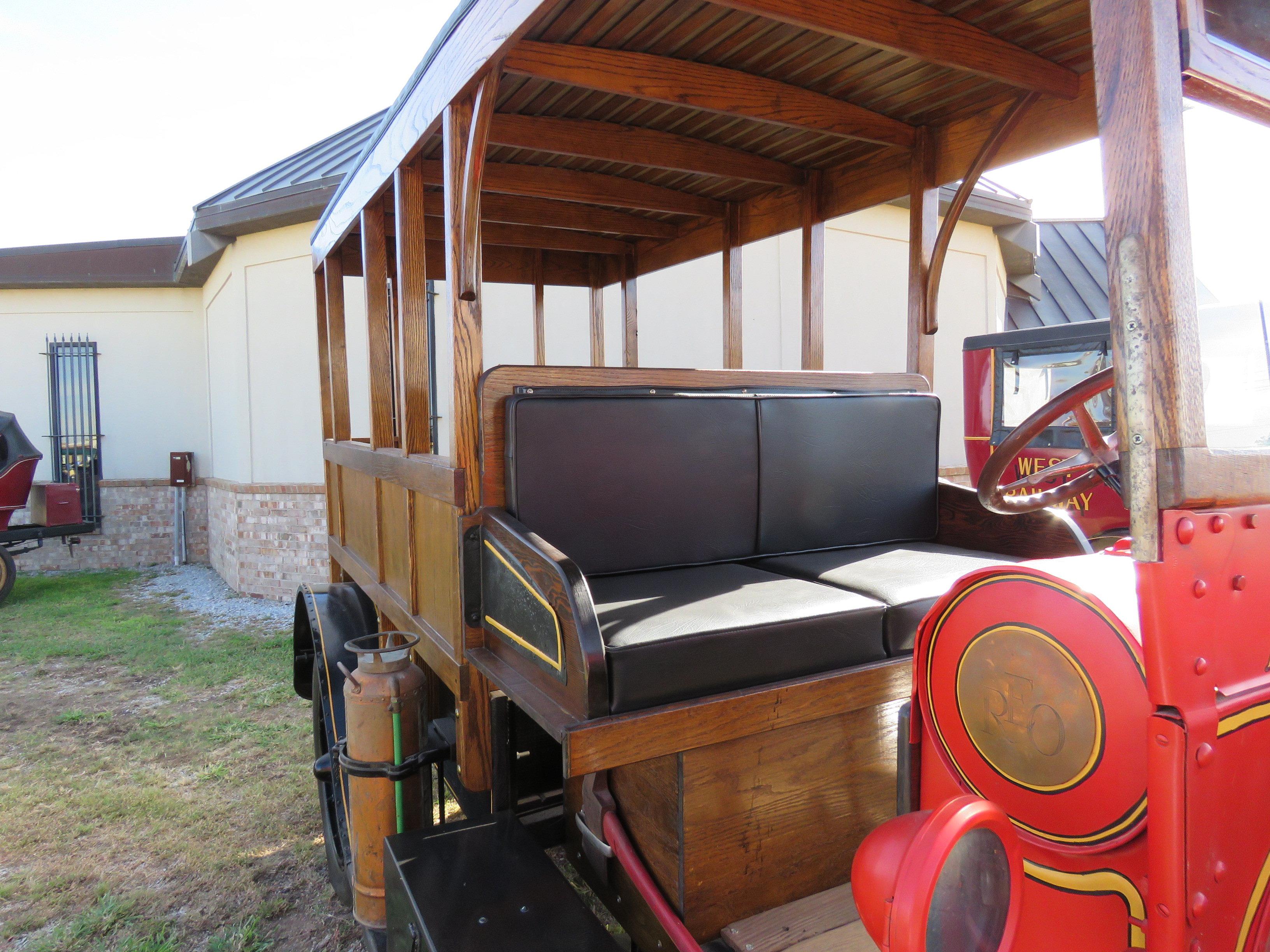 Rare 1920 REO Speedwagon Canopy Express Truck