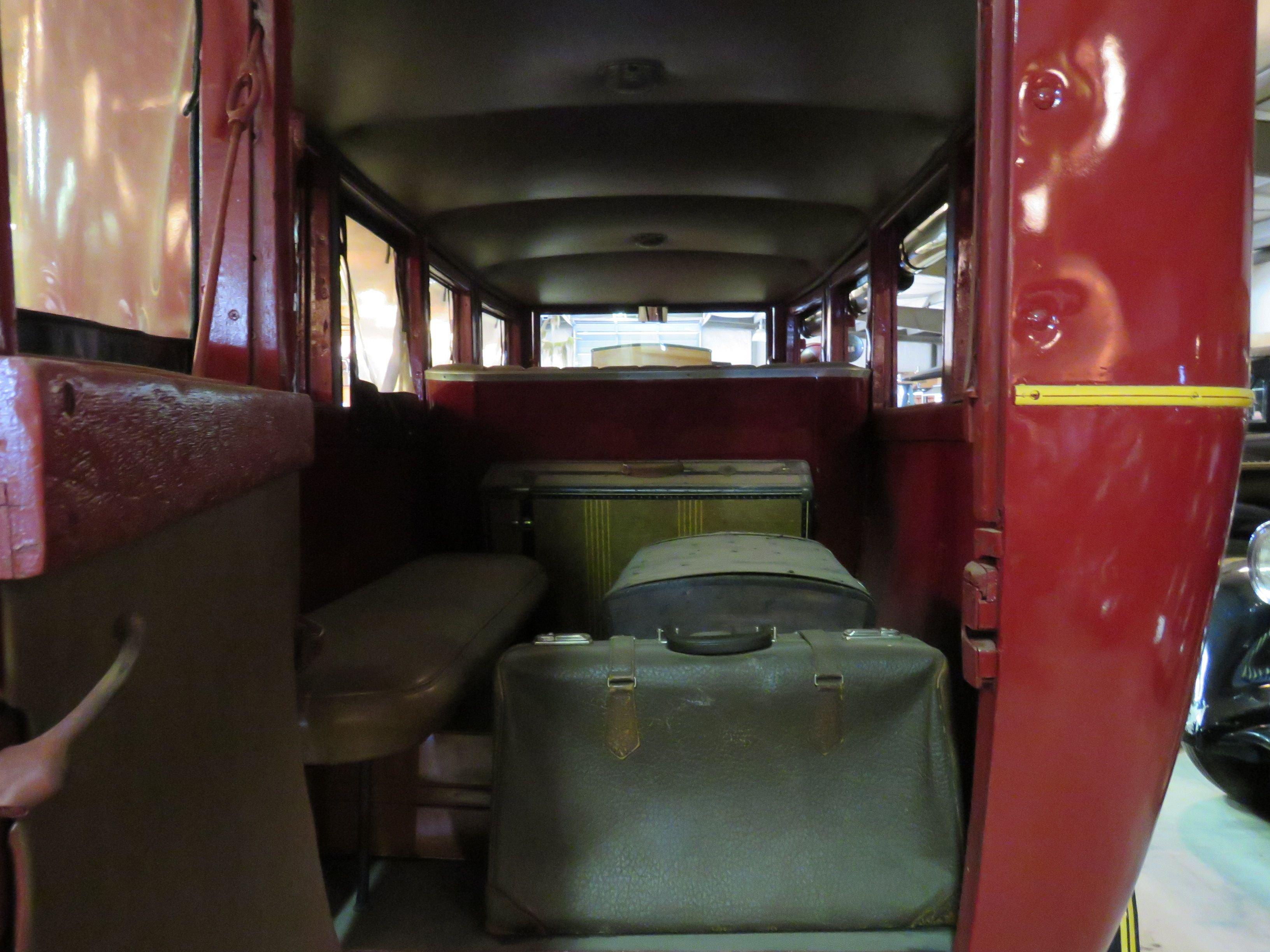 RARE 1921 White Tourist Bus