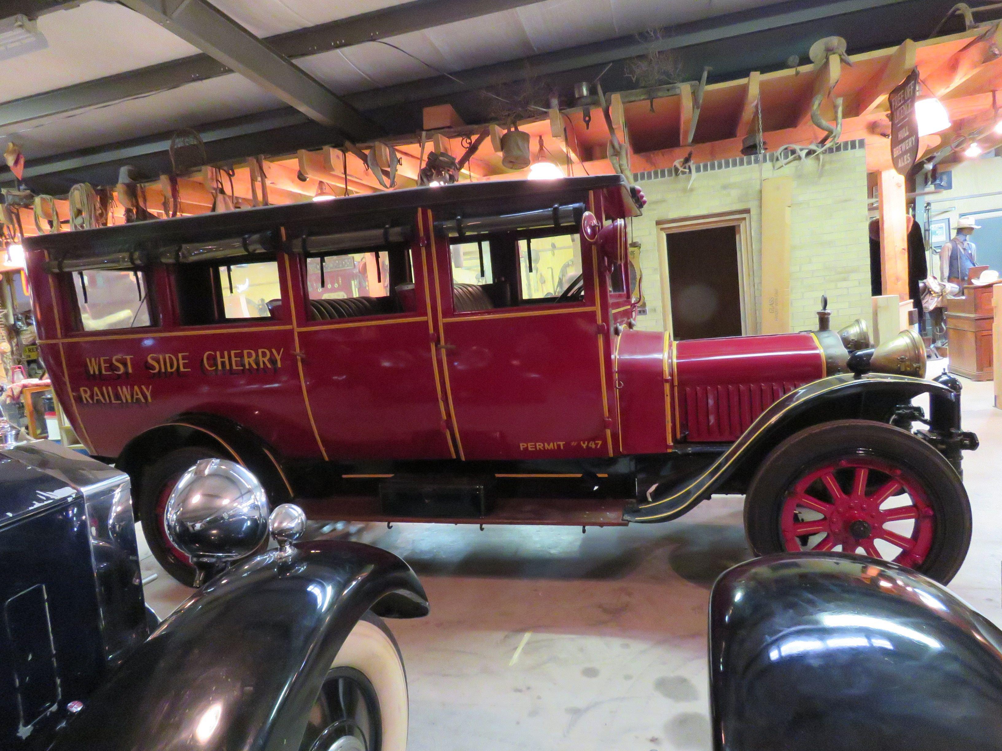 RARE 1921 White Tourist Bus