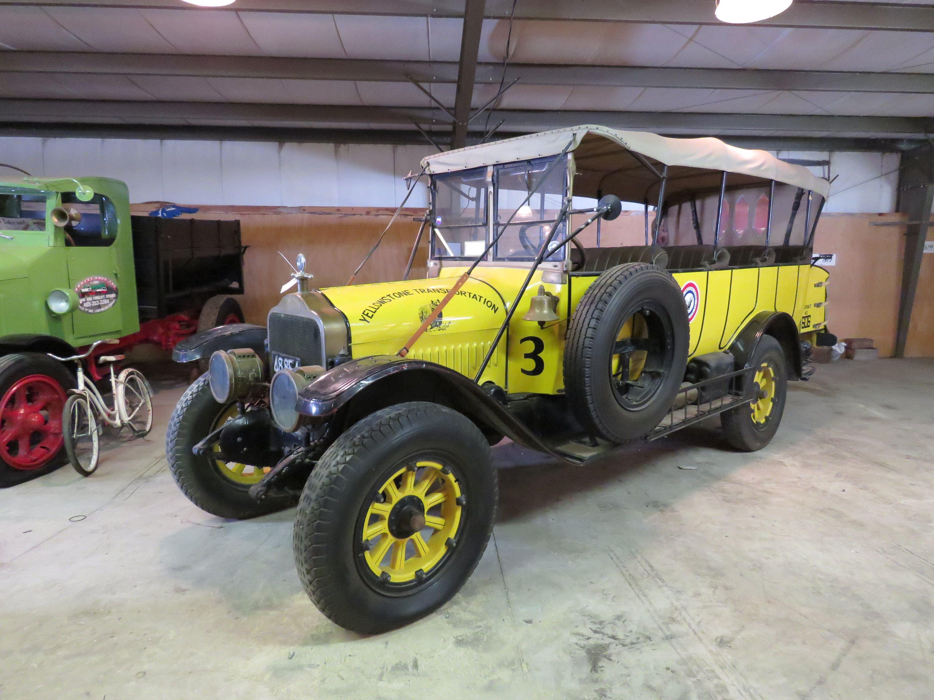 RARE 1925 White Tourist Bus