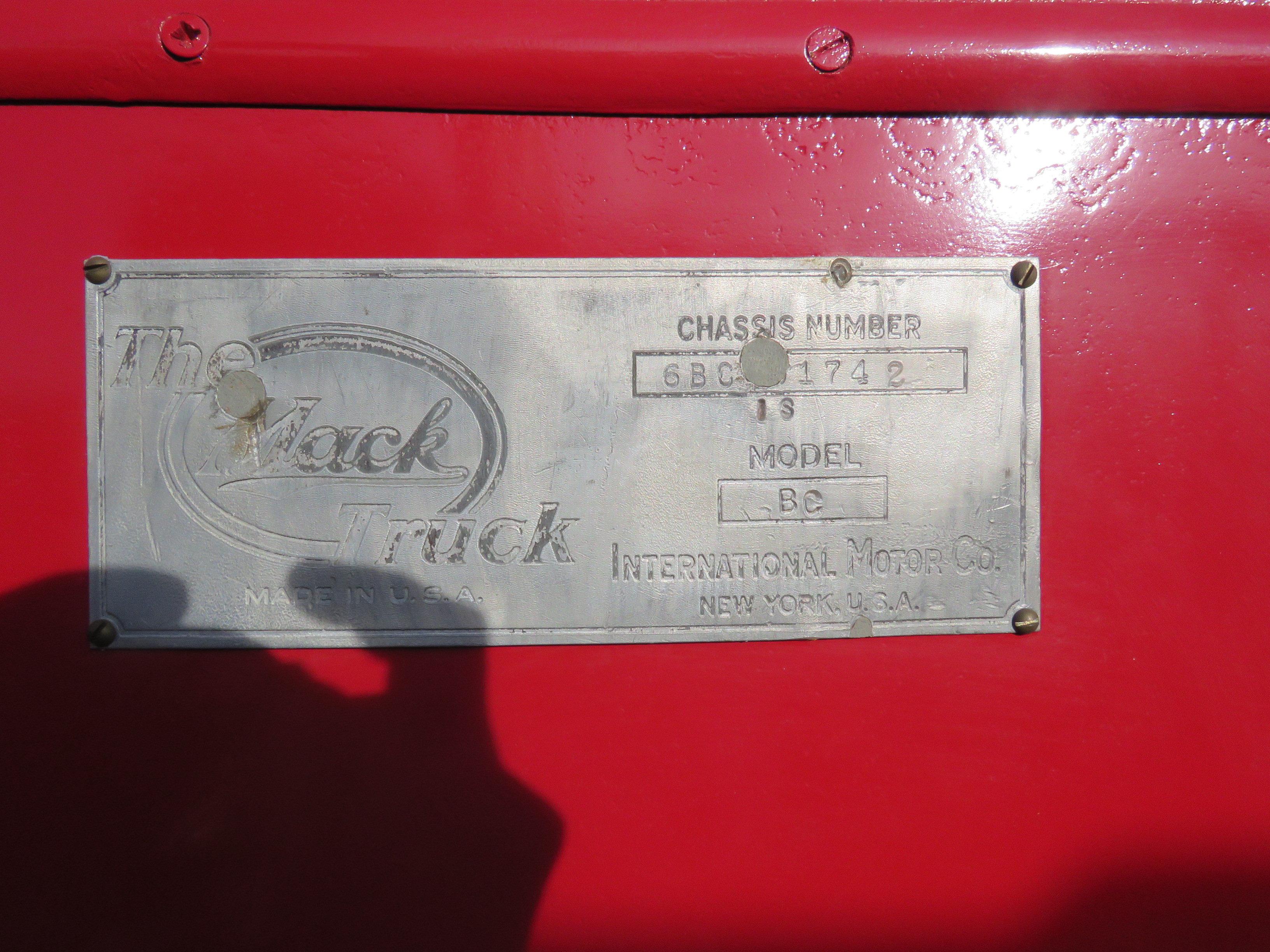 1931 Mack Model BC 2 1/2 -3 ton Truck