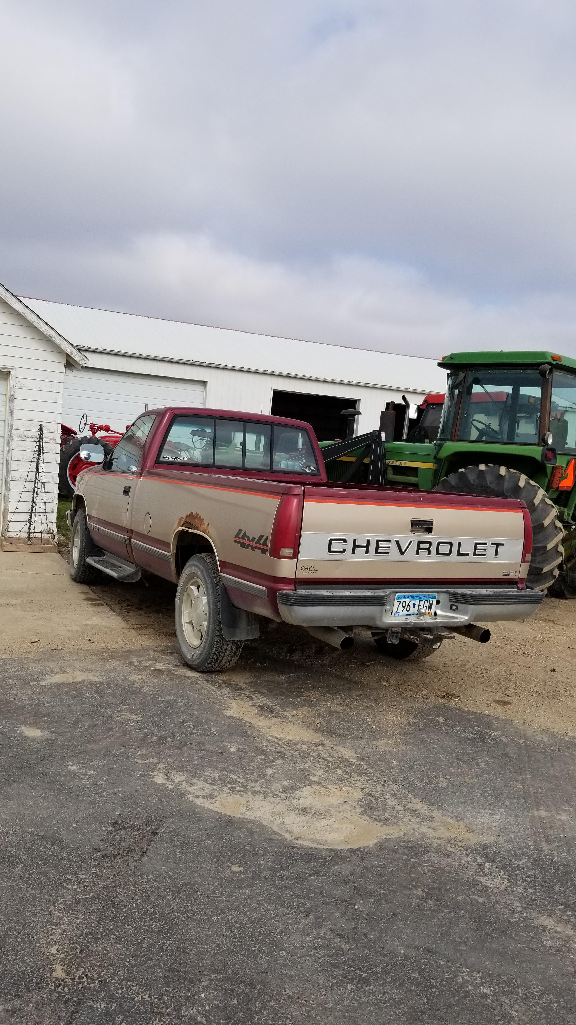 1989 Chevrolet 1500 series pickup