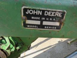 1948 John Deere B Tractor with John Deere 45 Manure Bucket