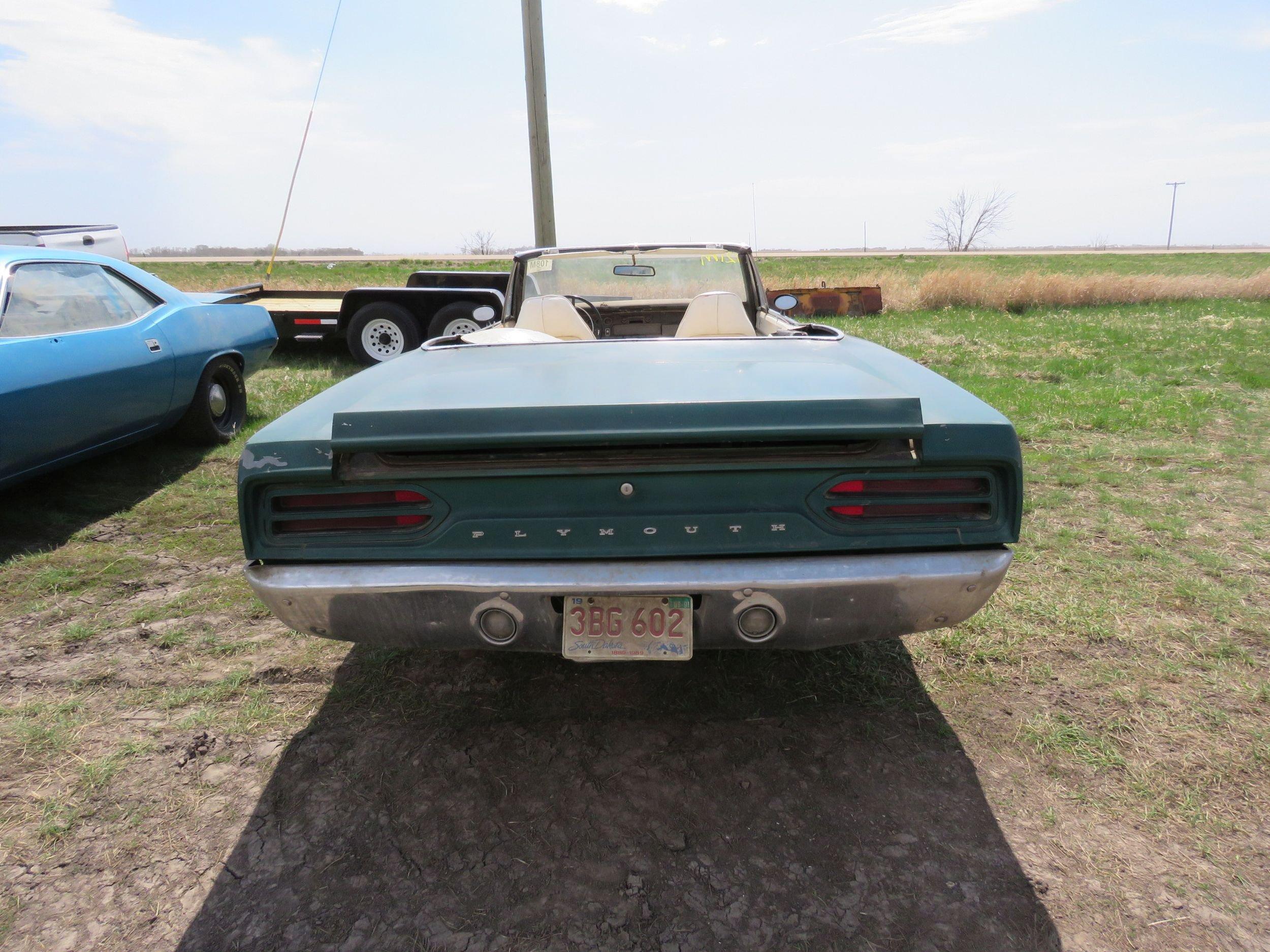 RARE 1970 Plymouth Road Runner Convertible