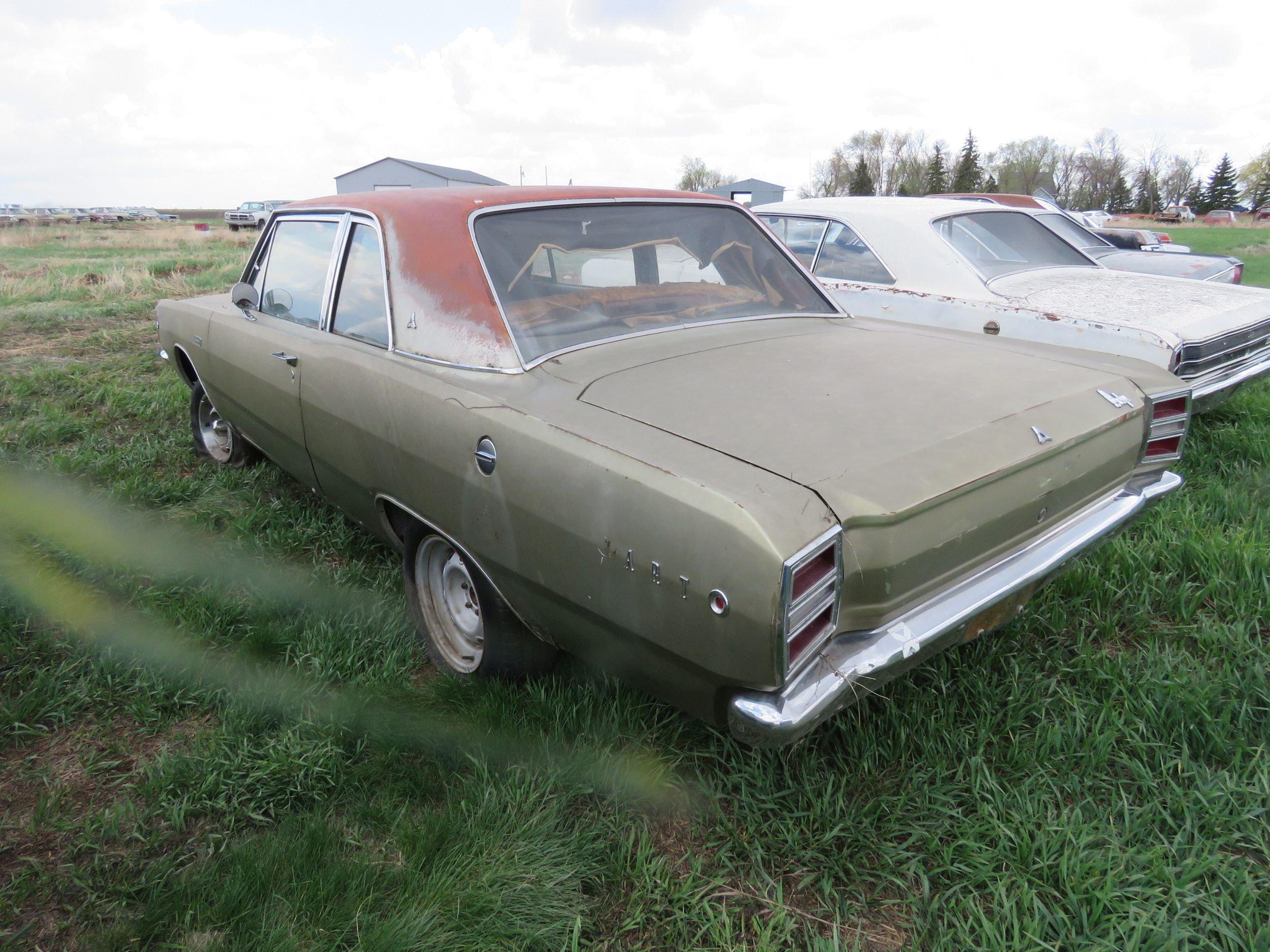 1968 Dodge Dart Swinger  2dr Post