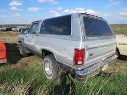 1990 Dodge Ram Charger Pickup