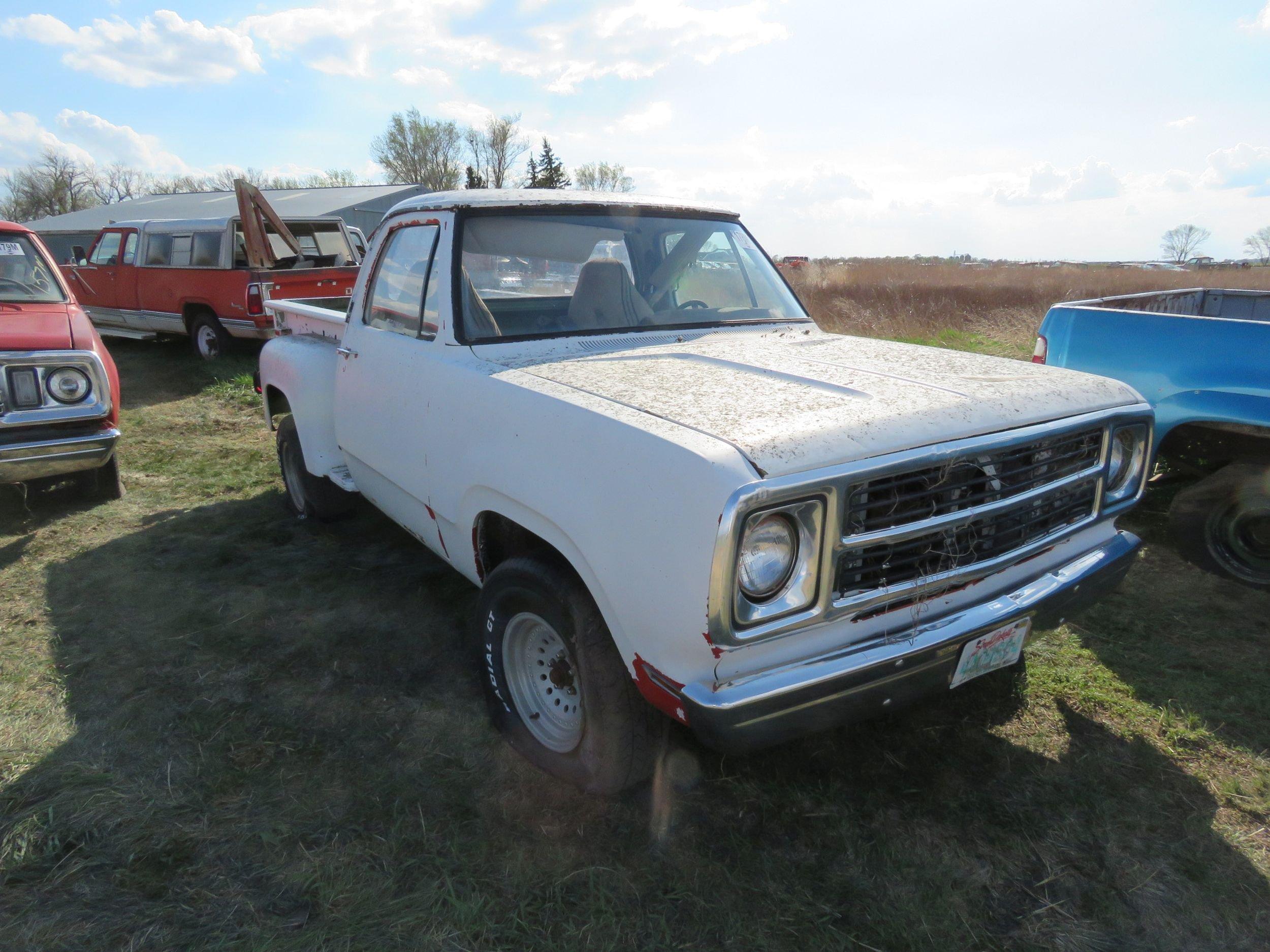 1970's Dodge Adventure Stepside Pickup