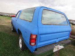 1982 Dodge A10 Ram Charger