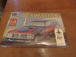 1996 Revell NIB 1/16 Scale Model - Roland Leong's The Hawaiian Drag Car