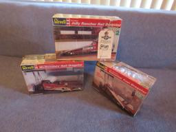 3- Revell Dragster Models NIB