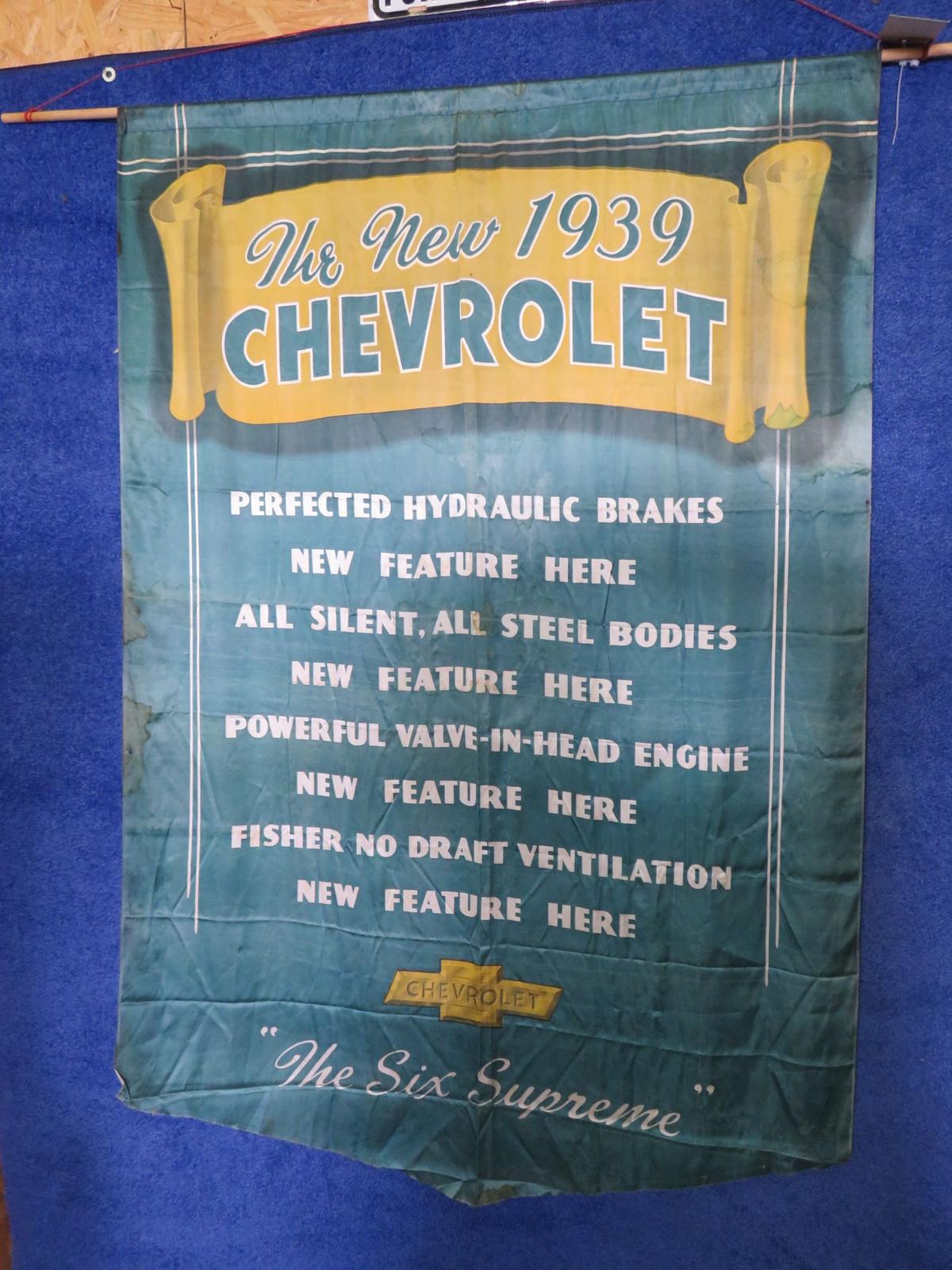 1939 Chevrolet SS Satin Wall Model Banner