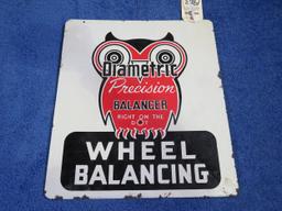 Diametric Balances DS painted Tin Sign