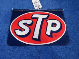 STP Painted Tin DS Painted Sign- Race Car Stopper?