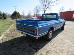 1972 Chevrolet Cheyenne C20 Pickup 2WD