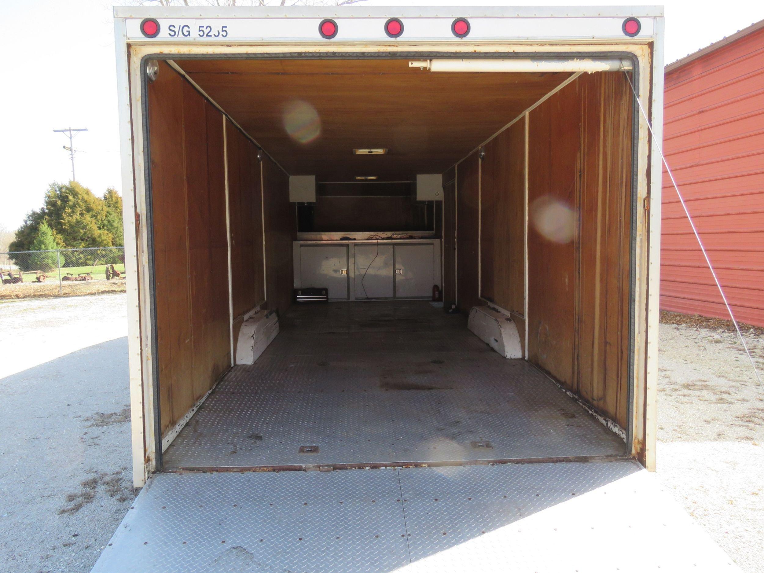 1994 S&S Welding Enclosed Trailer