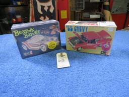 Revell 1955 Chevrolet Model and Revell Ed Roth's Beatnik Bandit Model