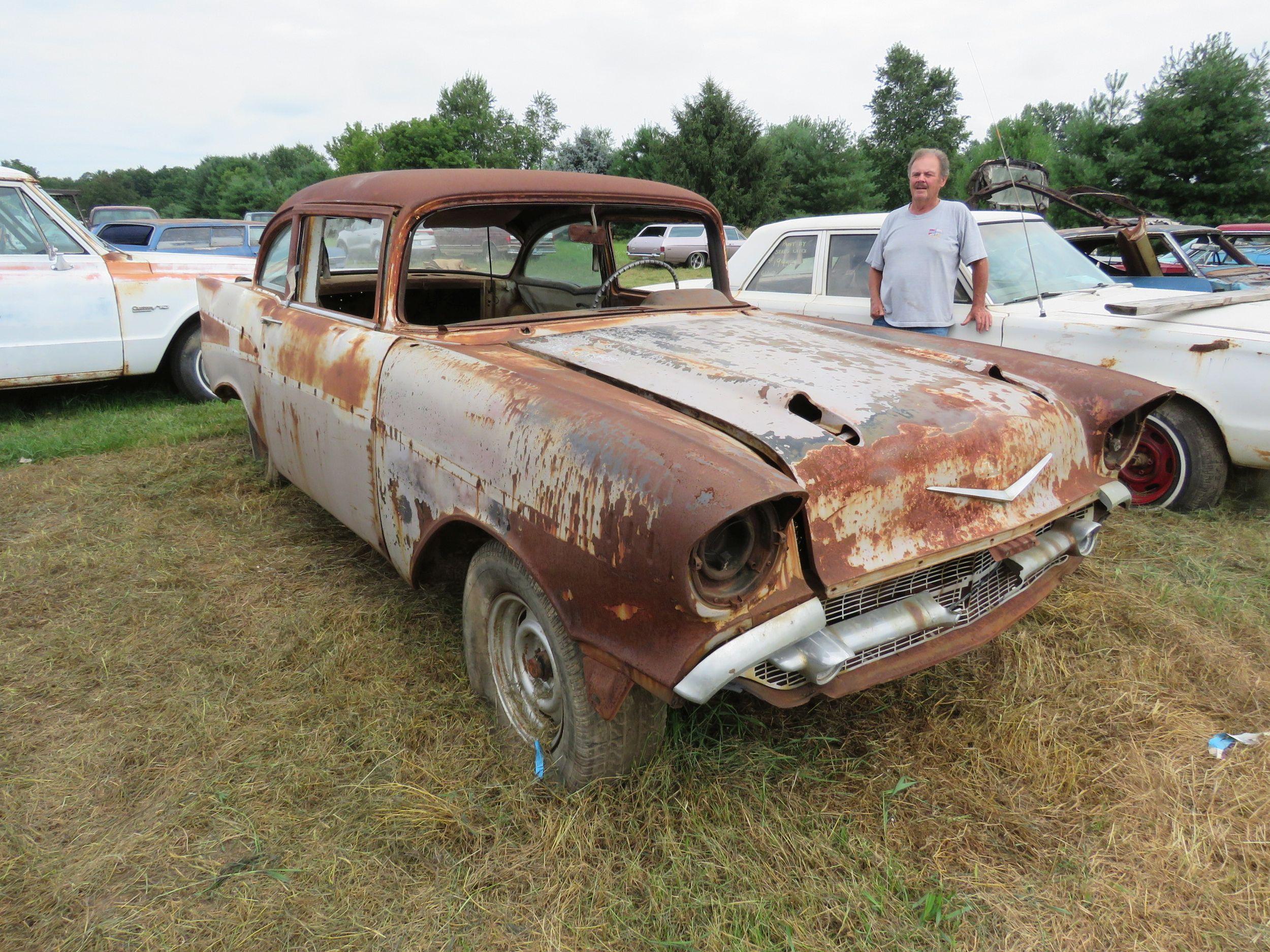 1957 2Dr Sedan Rolling Body for Rod or Restore