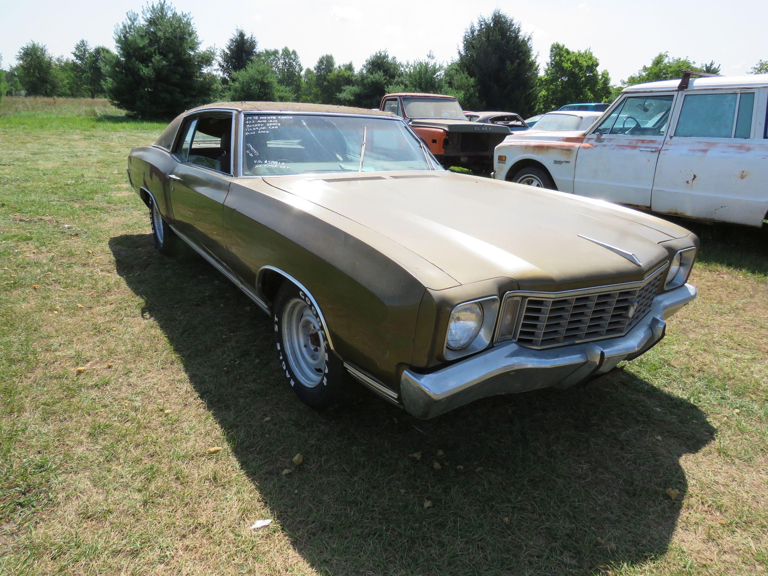 1972 Chevrolet Monte Carlo Coupe