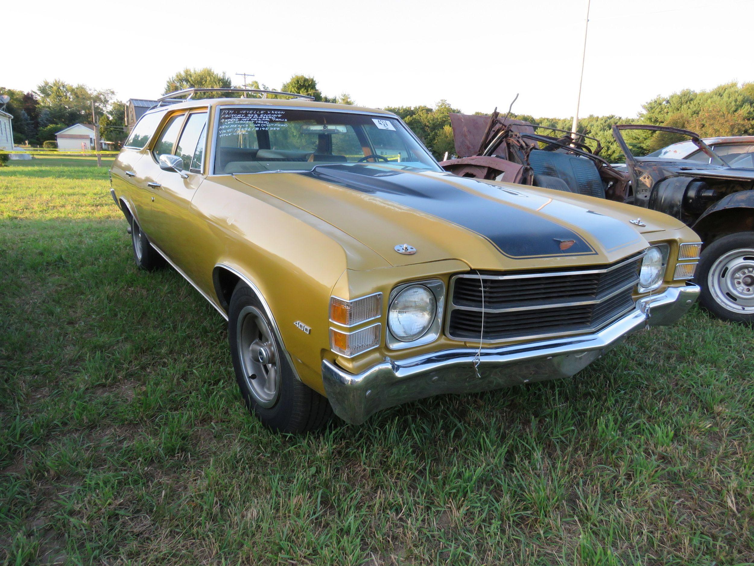 Rare 1971 Chevrolet Concourse 4dr Wagon