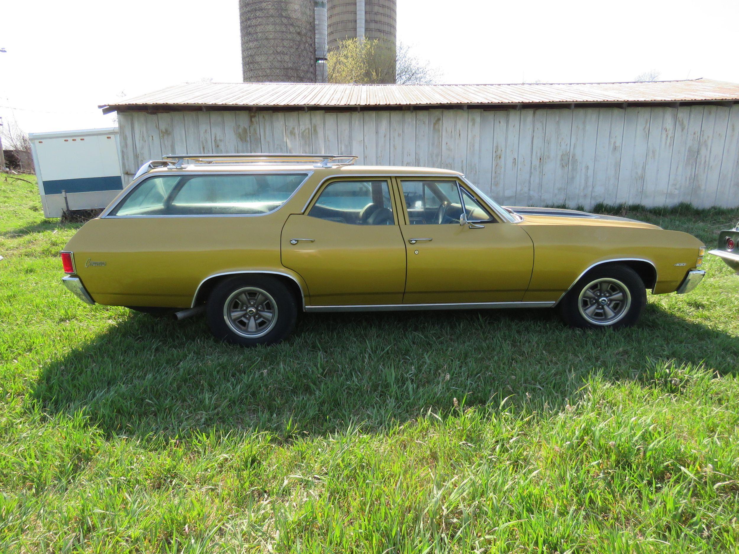 Rare 1971 Chevrolet Concourse 4dr Wagon