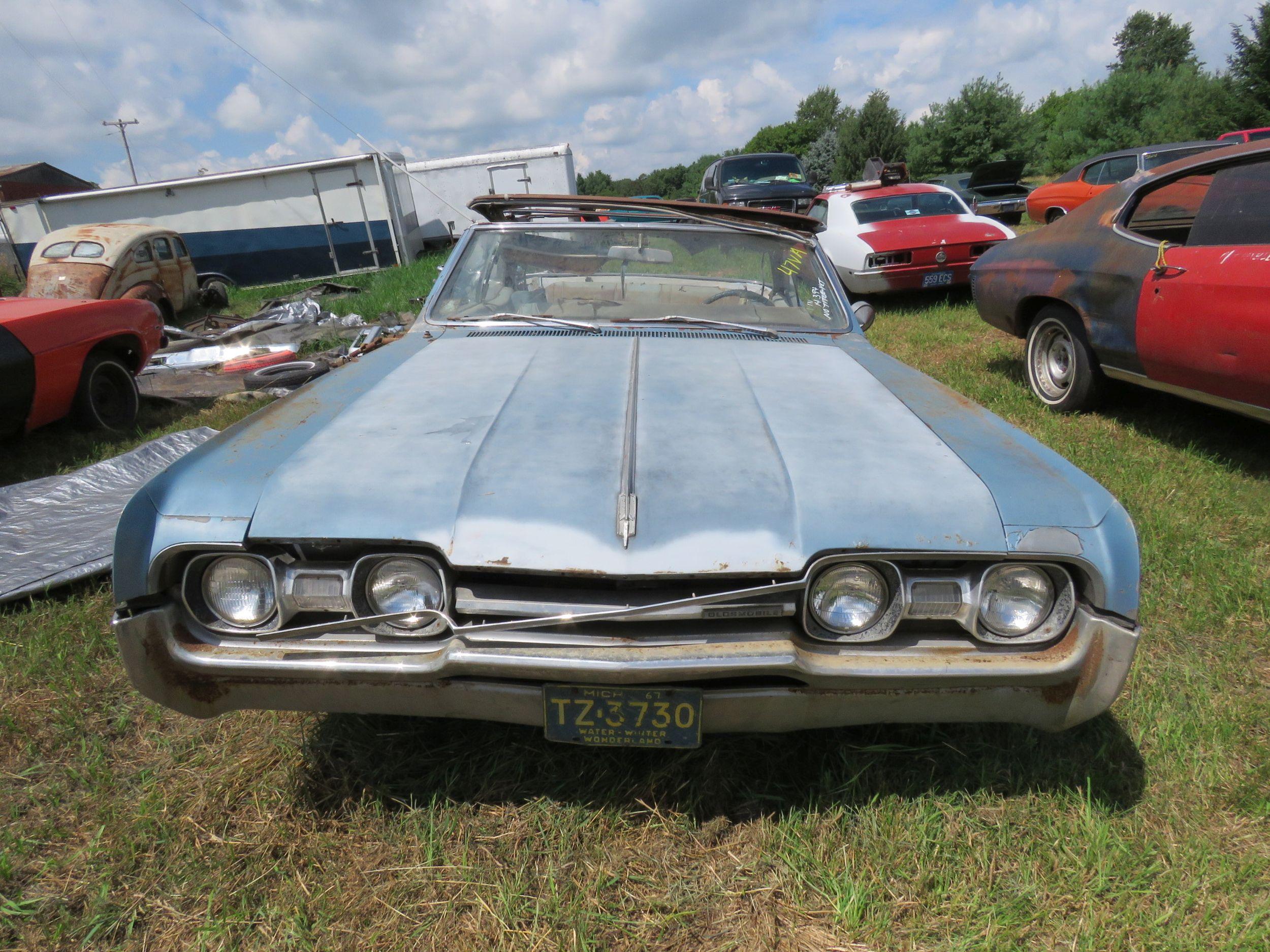 1967 Oldsmobile Cutlass Convertible Project