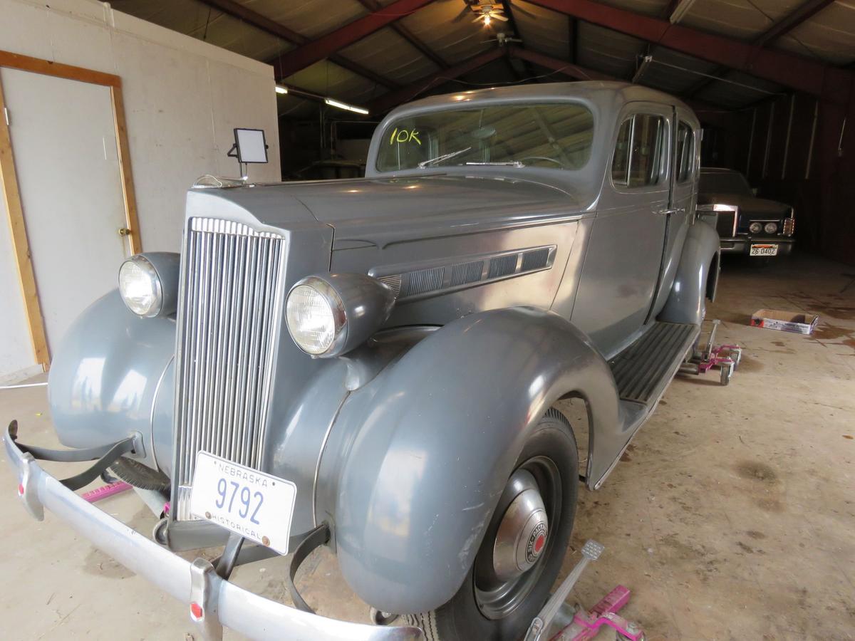 1937 Packard 6 4dr Suicide Sedan