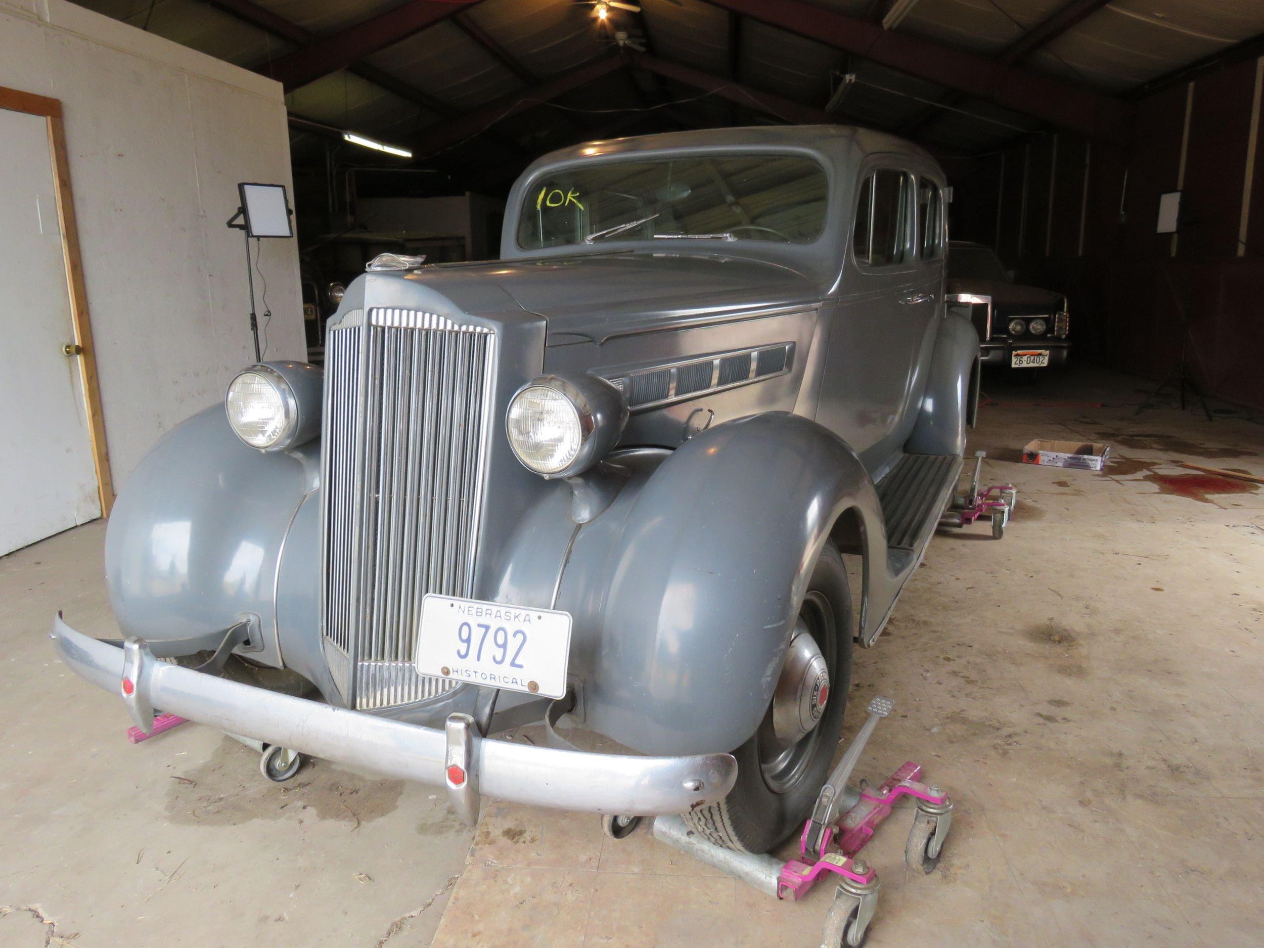 1937 Packard 6 4dr Suicide Sedan