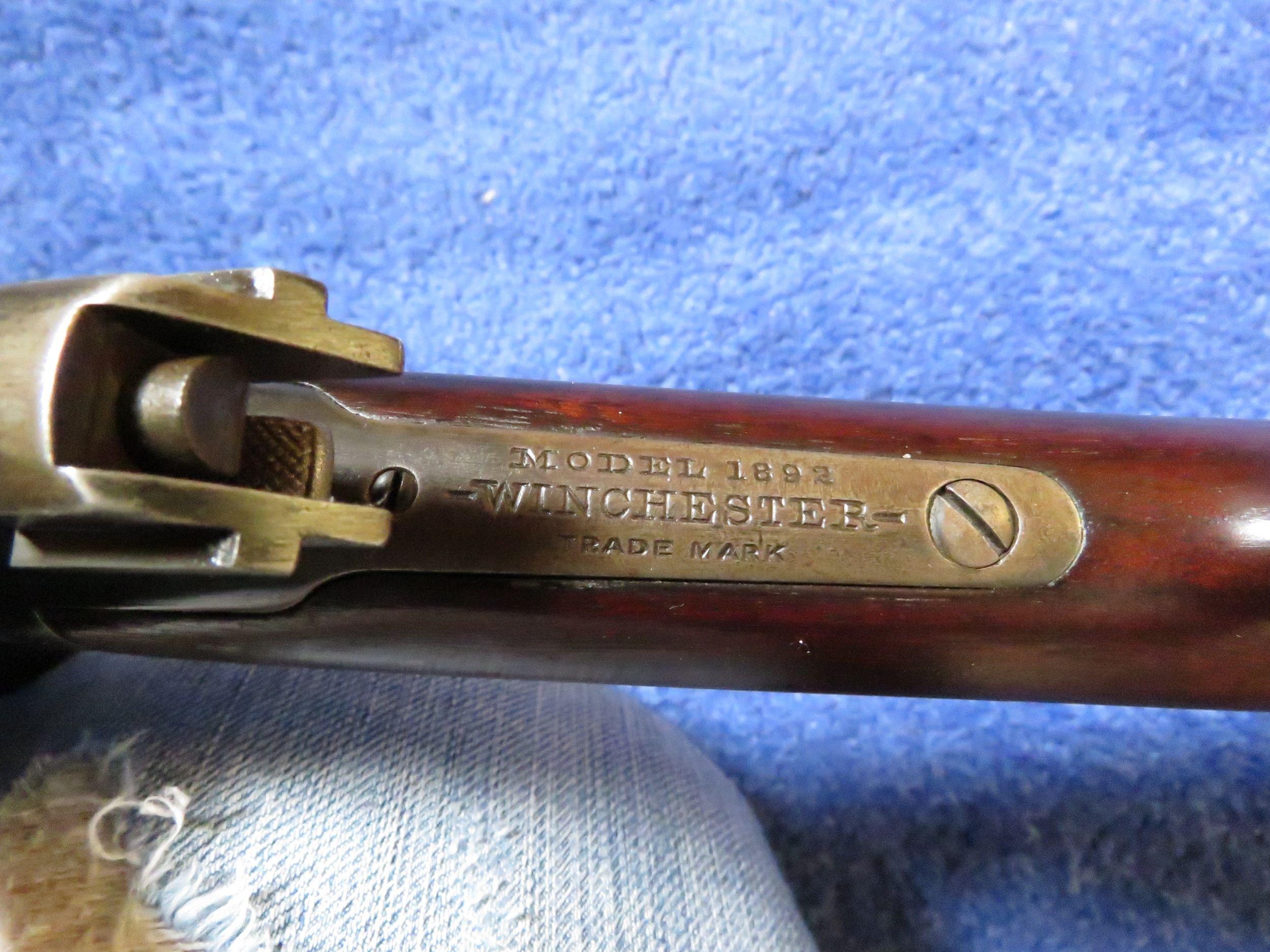 Winchester Model 1892 Lever Action Rifle