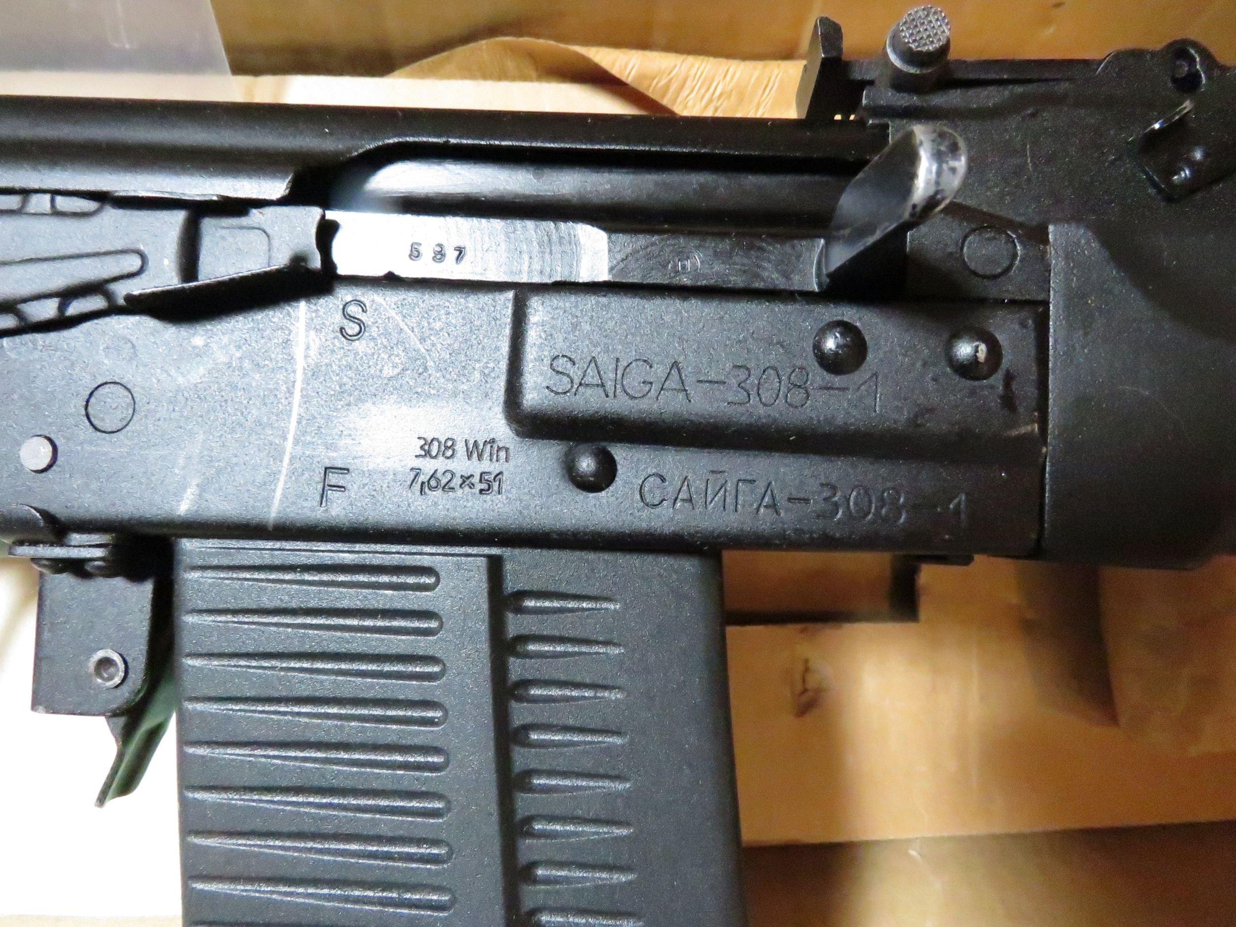 SAIGA .308 Semi-Auto Rifle