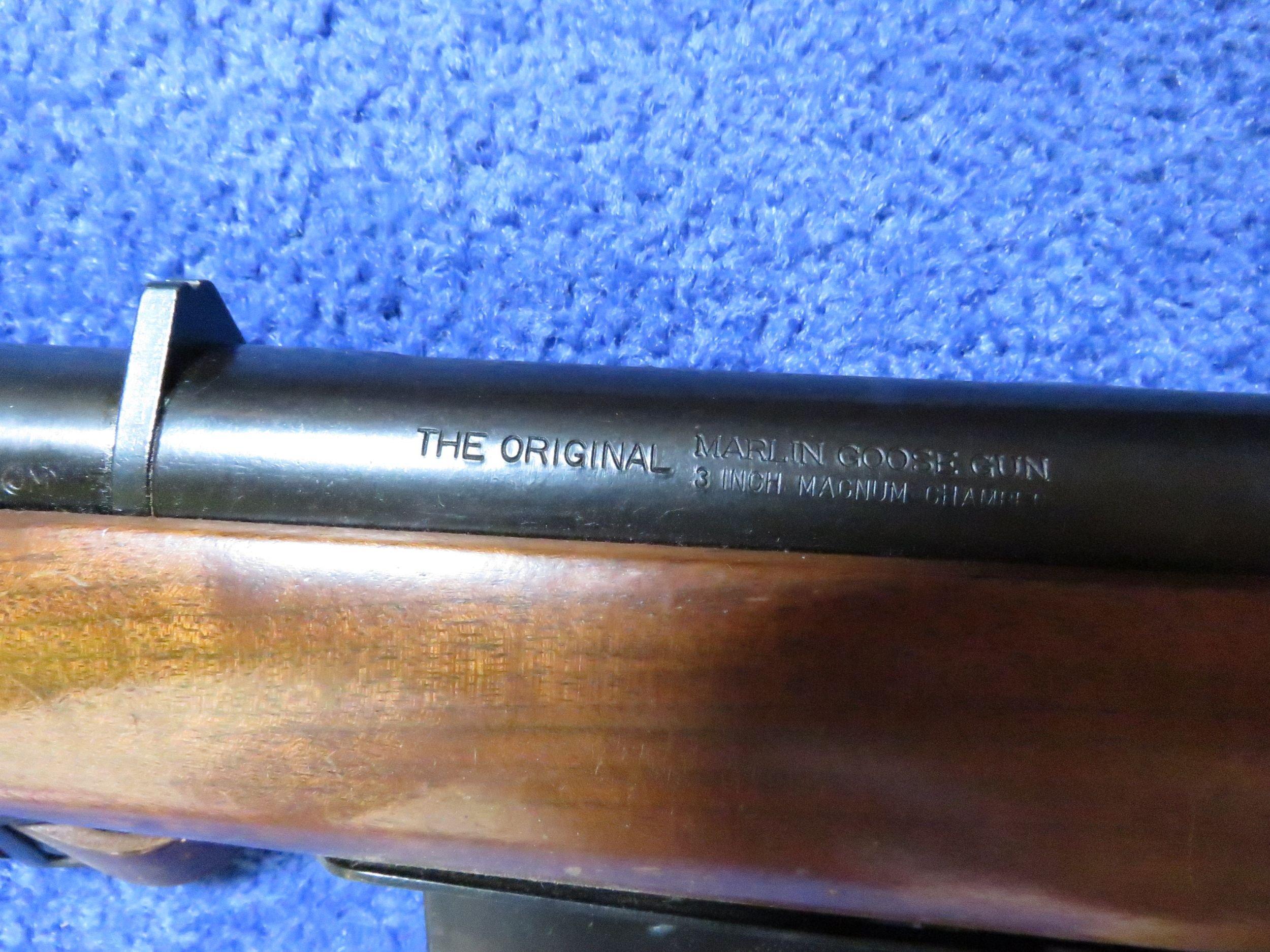 Marlin 12 Gauge Goose Gun