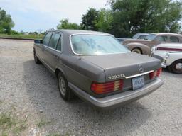 1985 Mercedes 500SEL 4dr Sedan