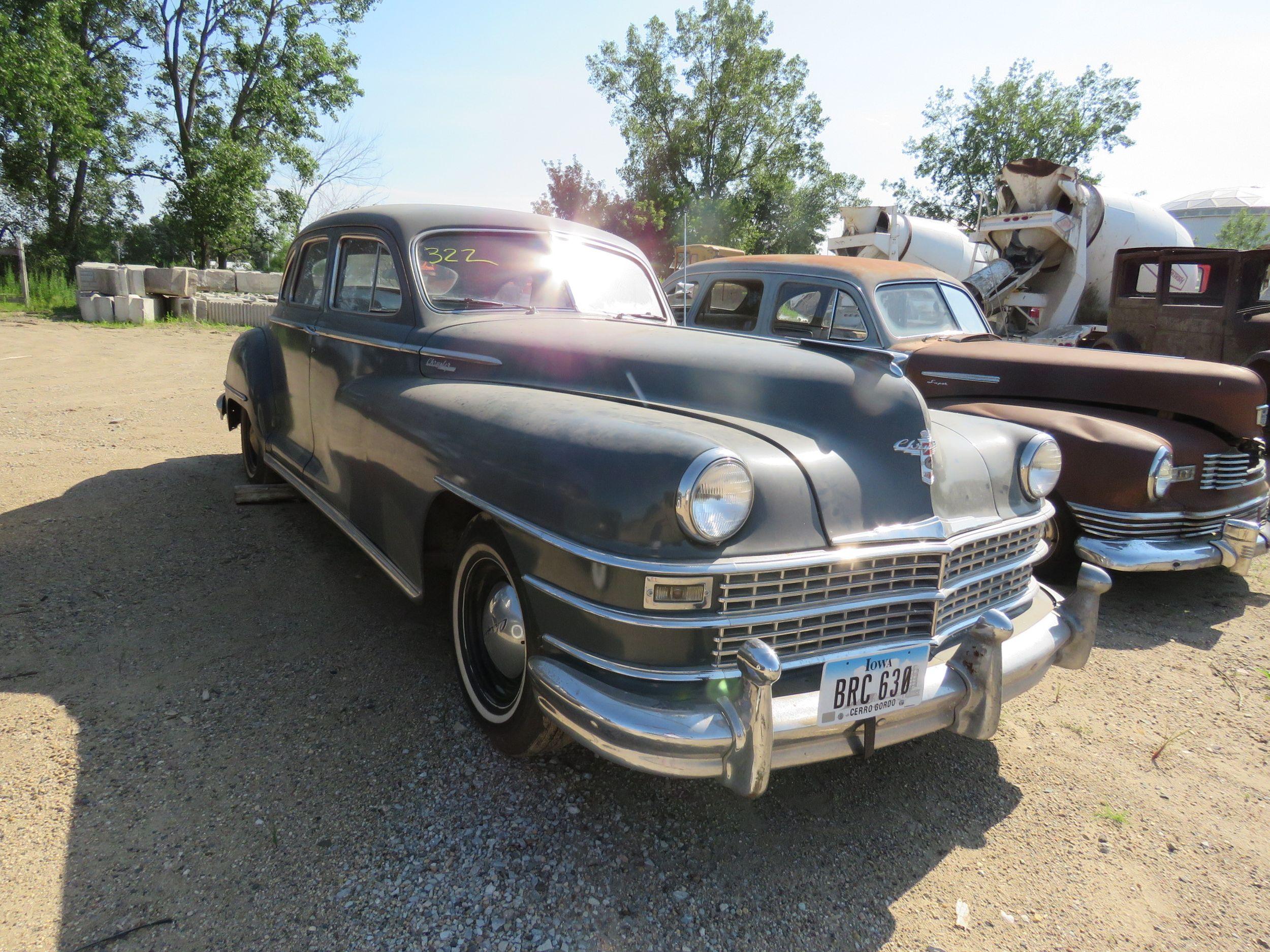 1948 Chrysler New Yorker 4dr Sedan