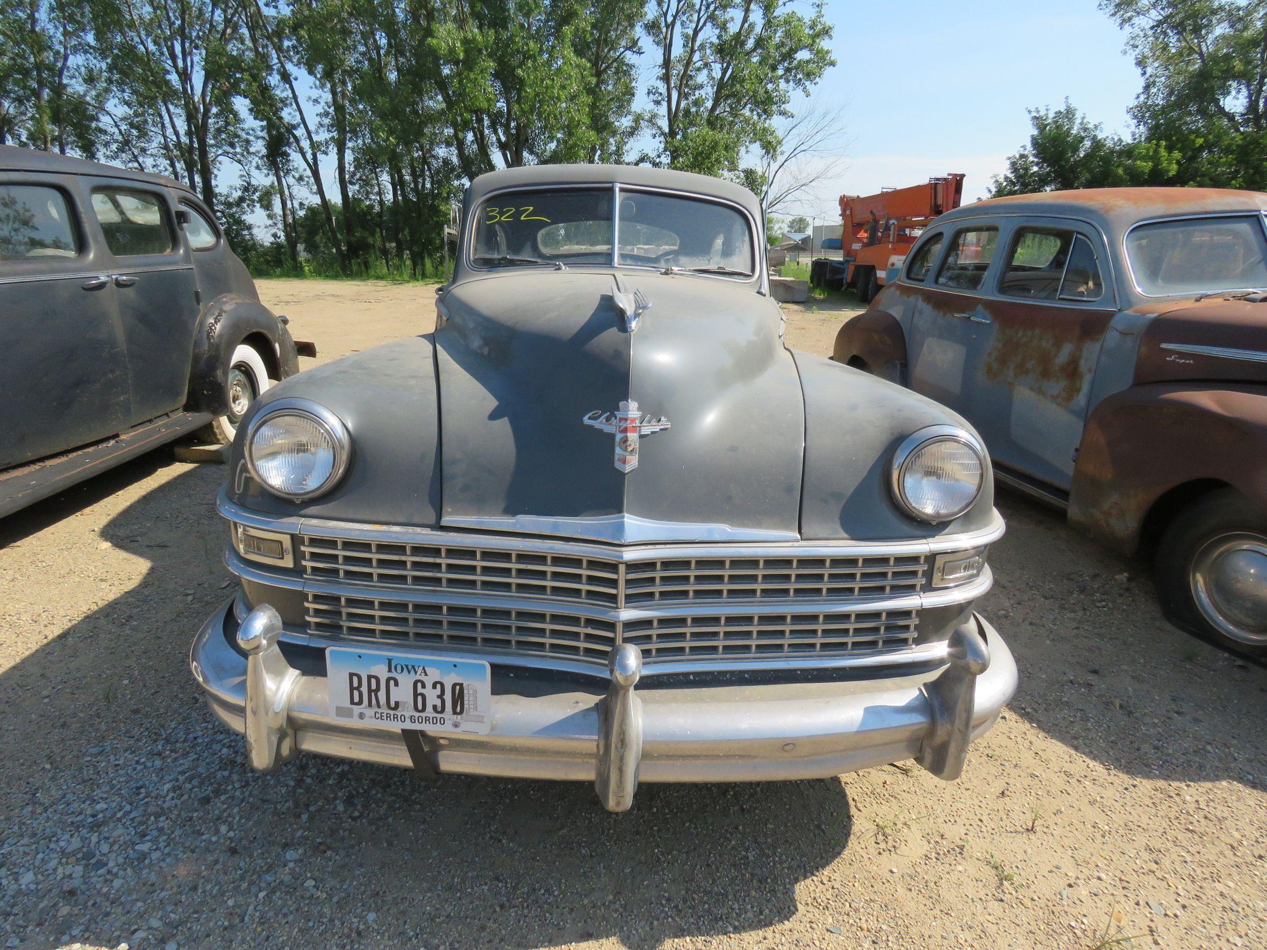 1948 Chrysler New Yorker 4dr Sedan