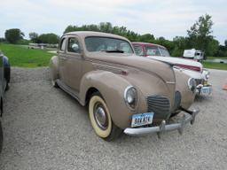 1938 Lincoln Zephyr 4dr Suicide Sedan