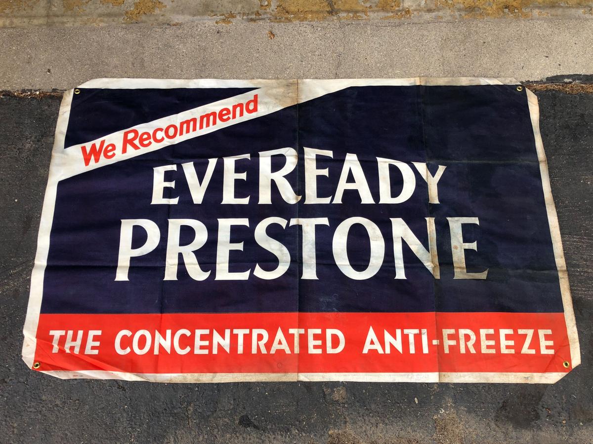 Everready Prestone Anti-Freeze Banner