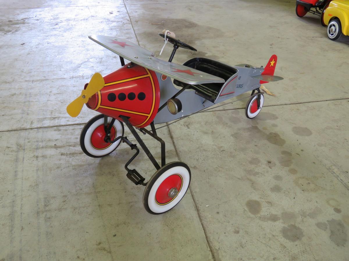 Rare Gendron "Spirit of St. Louis" Pedal Airplane
