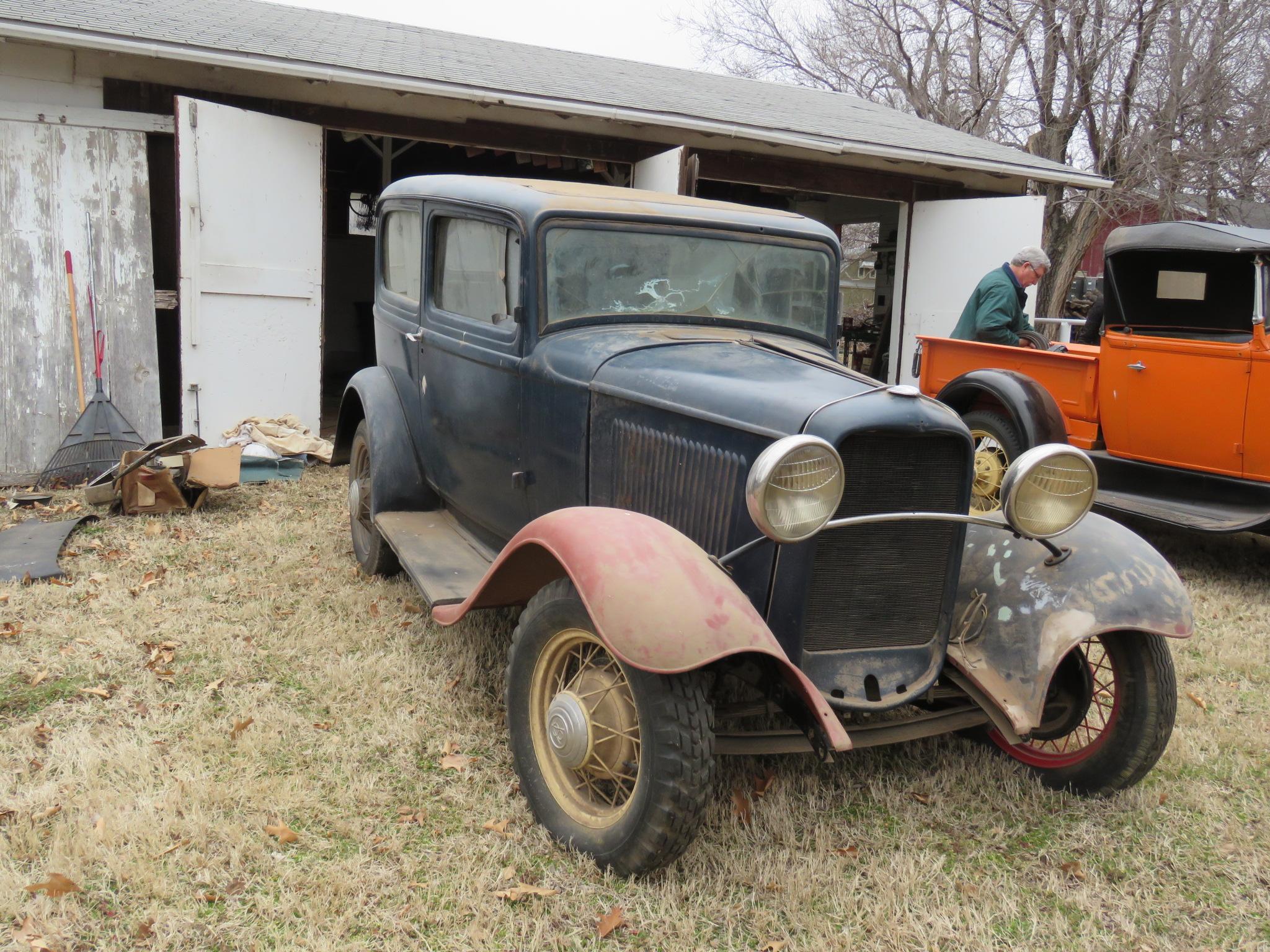 1932 Ford Tudor Sedan Barn Find