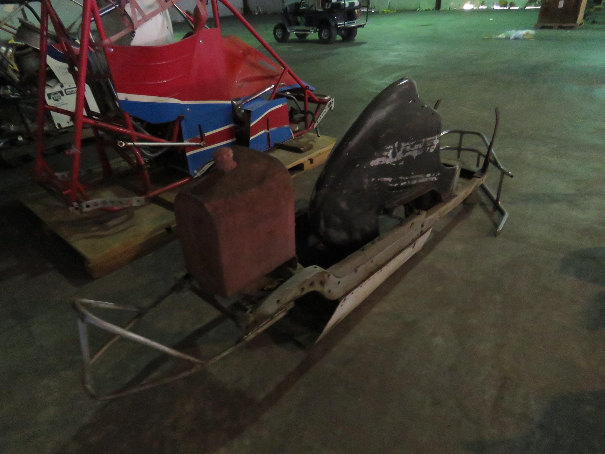 Vintage Rail Frame Midget Race Car