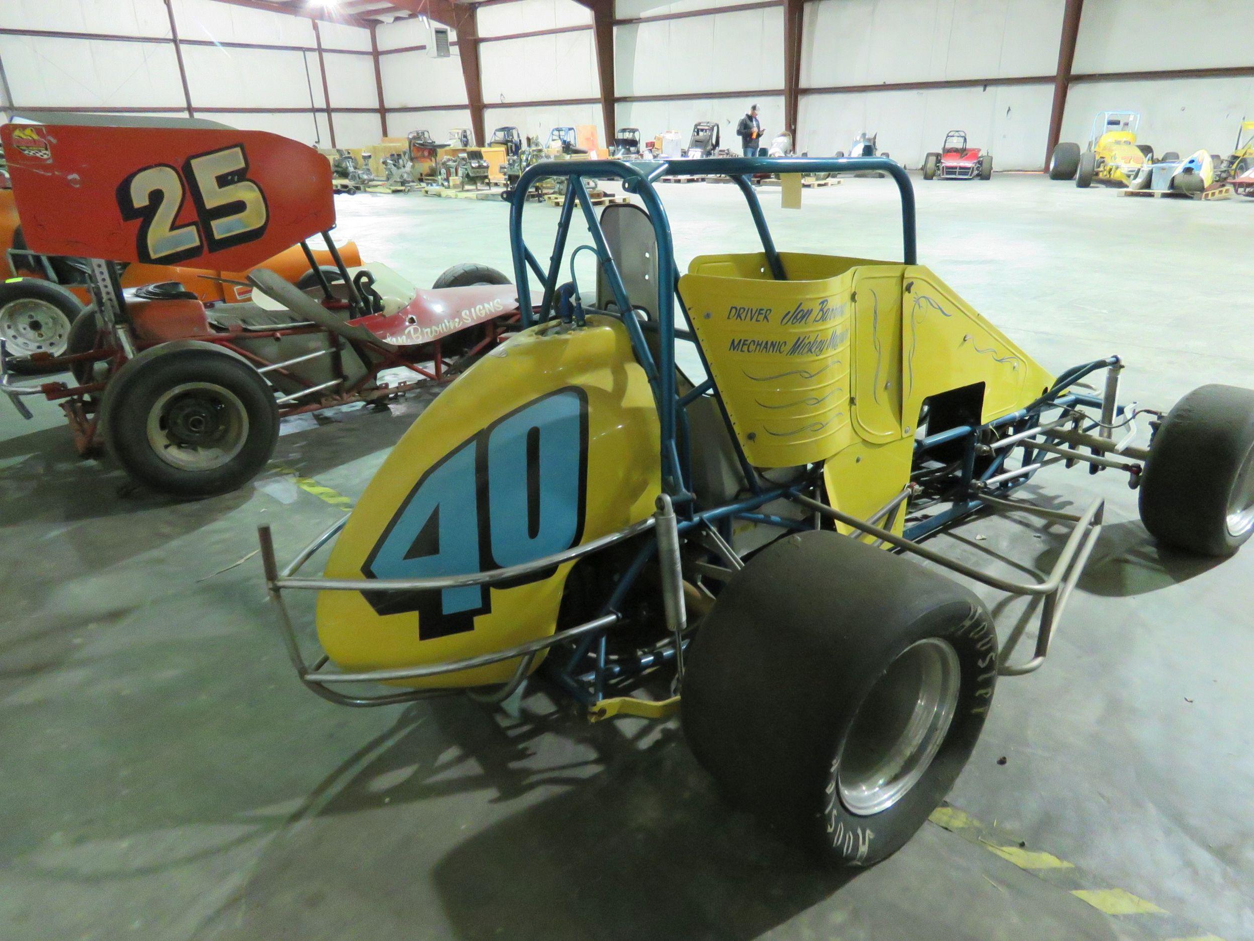 Vintage Edmunds style midget race car