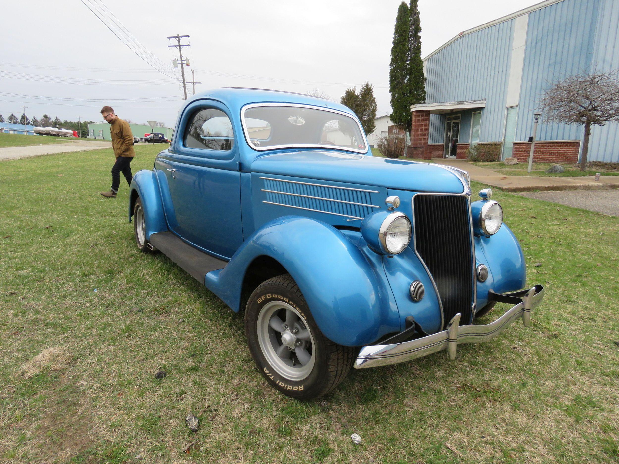 Rare 1936 Ford 3 Window Coupe