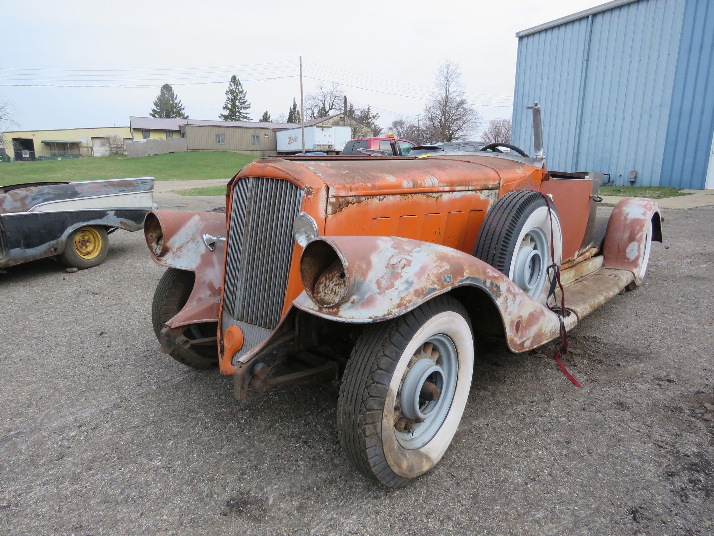 1933 Pierce Arrow Roadster Project