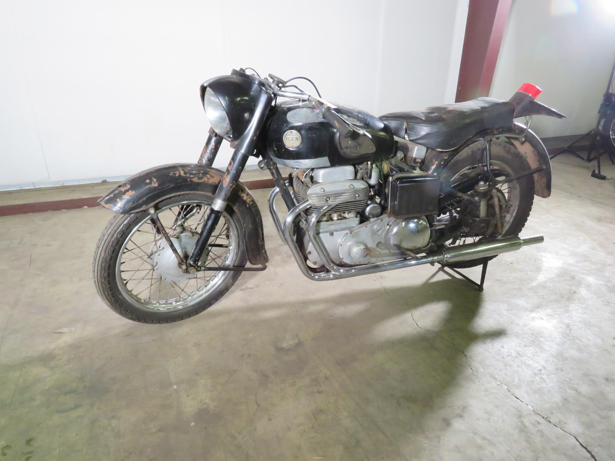 1957 Ariel Square Four Motorcycle