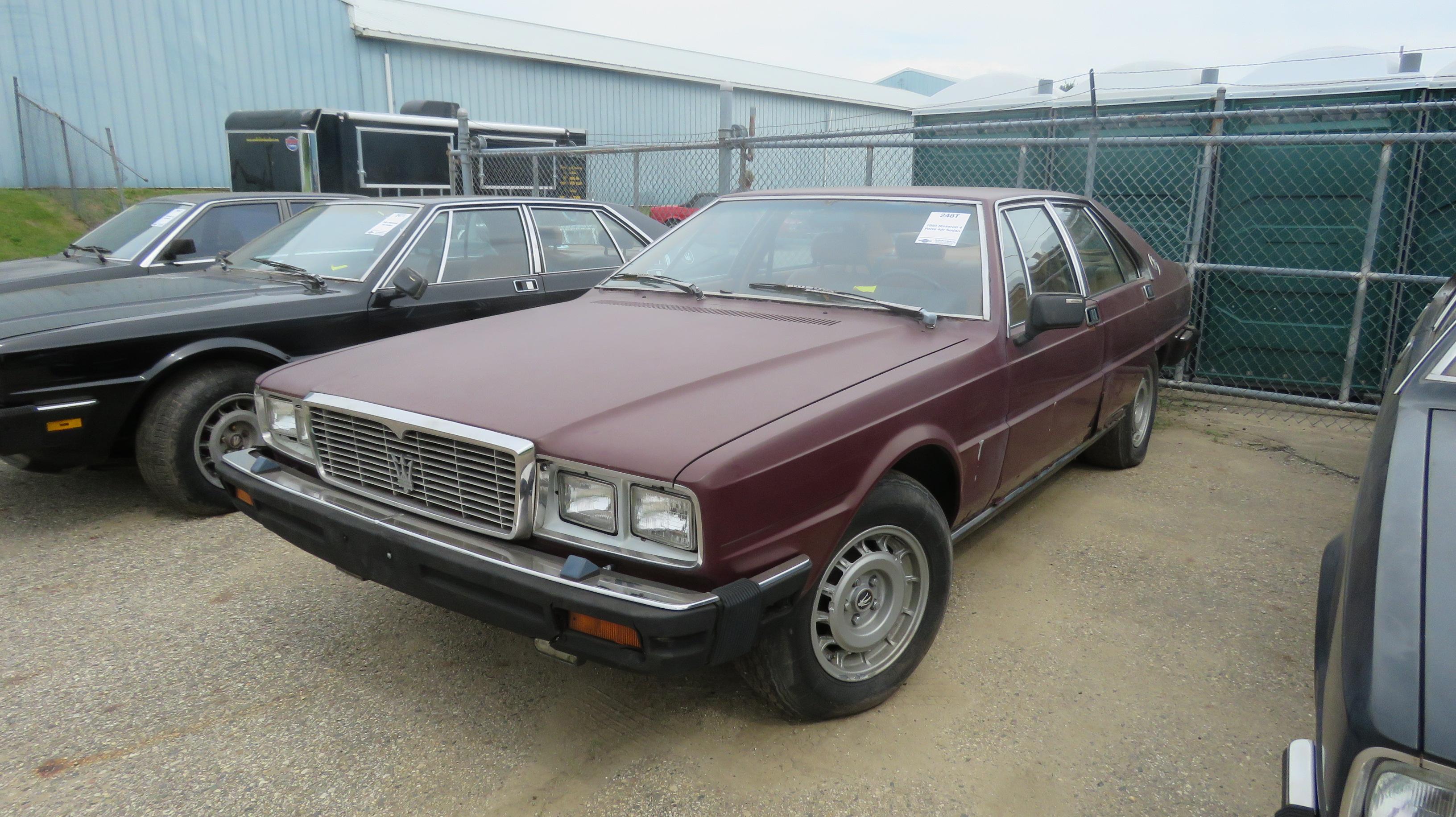 1980 Maserati 4 Porte 4dr Sedan