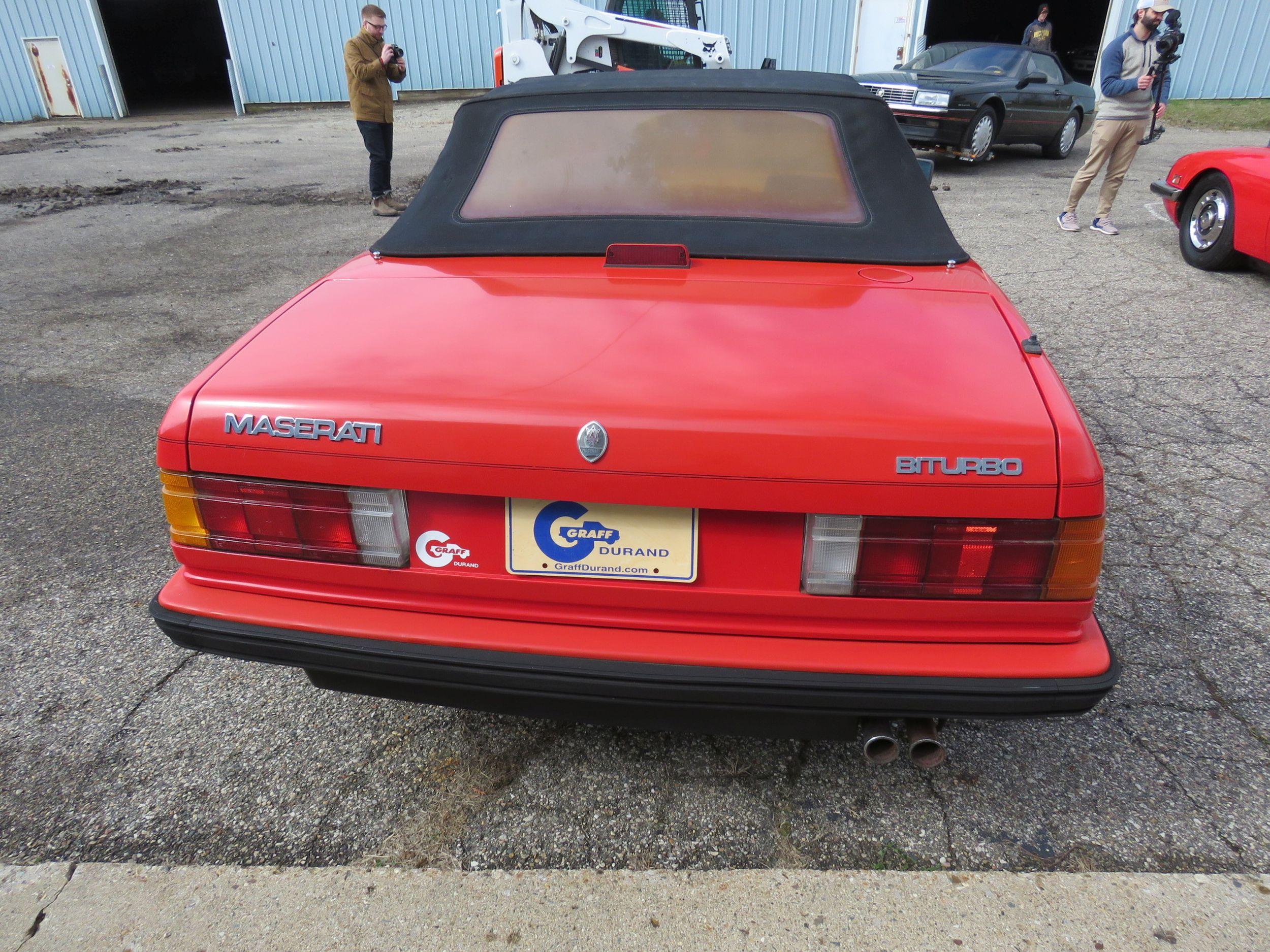 1986 Maserati Zagoto Convertible